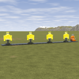 Ballistic Gel Dummy x4
