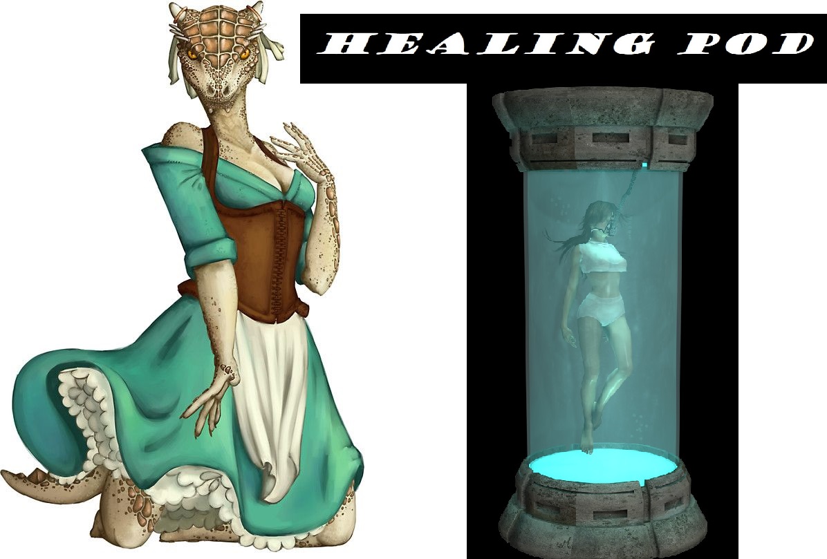 Argonians + Healing Pod patch