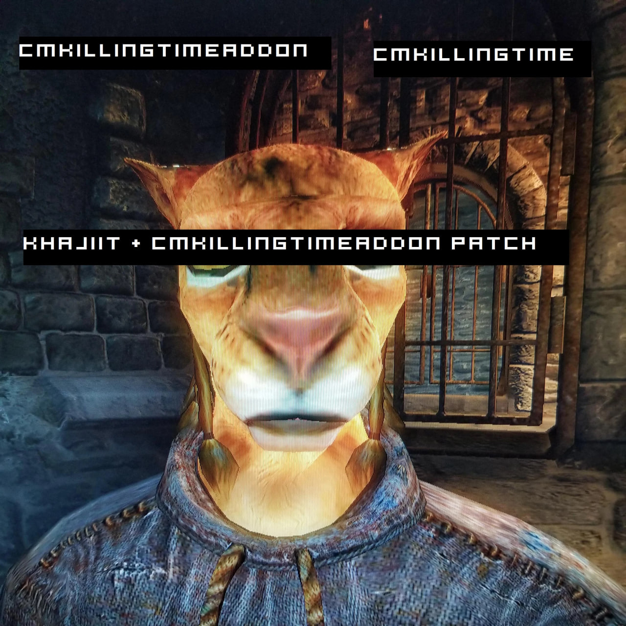 Khajiit + CMKillingTimeAddOn patch