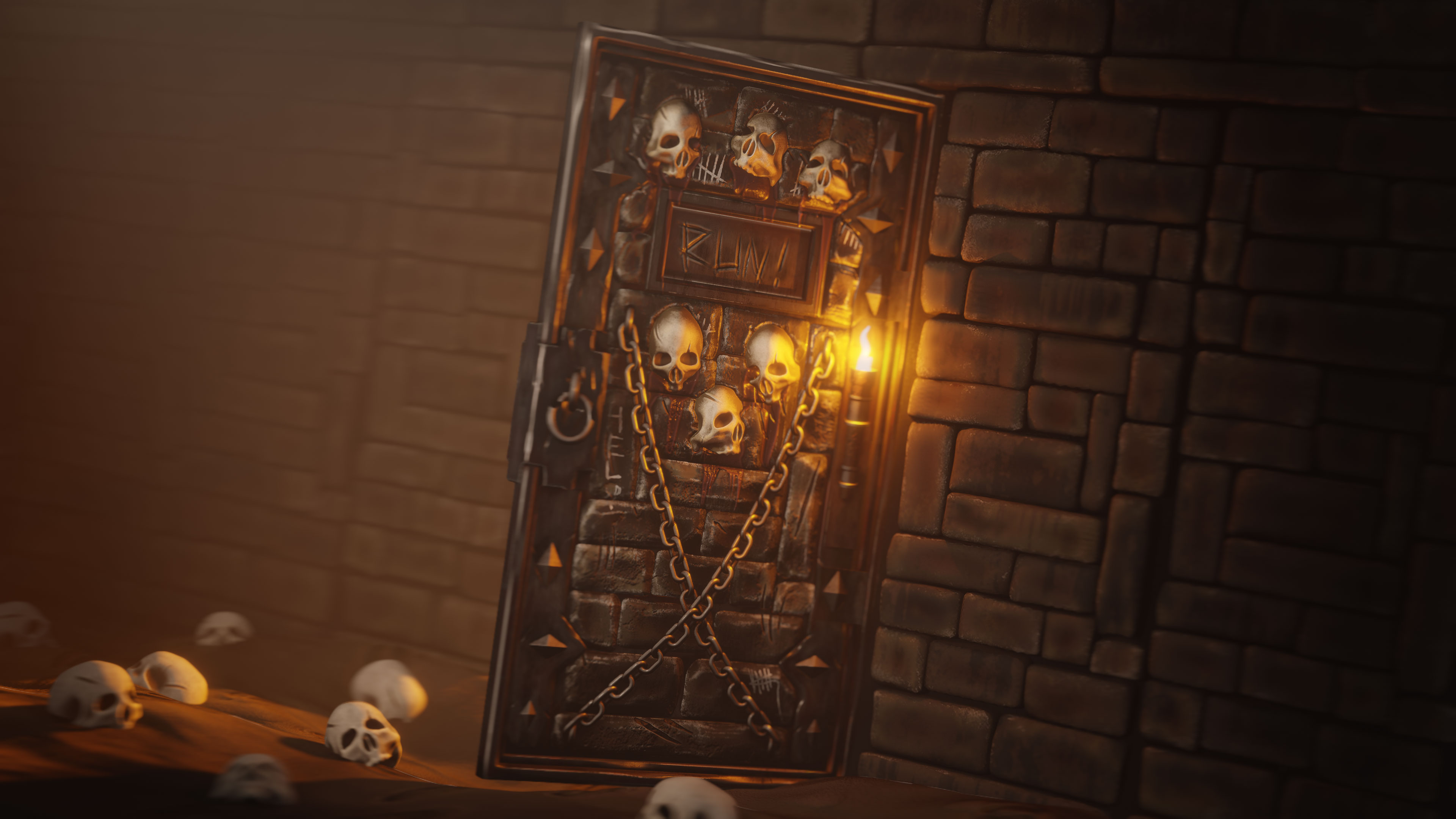 Dungeon Armored Door