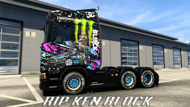Rip Ken Block scania s