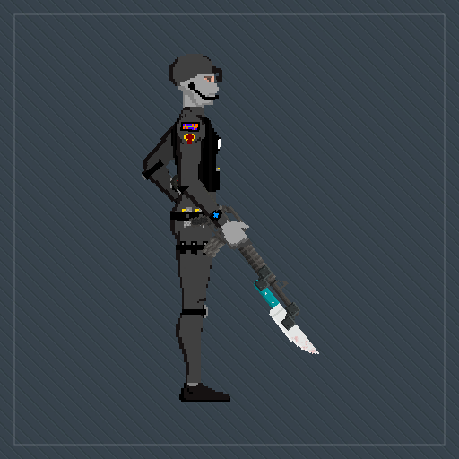 epic boy with gun