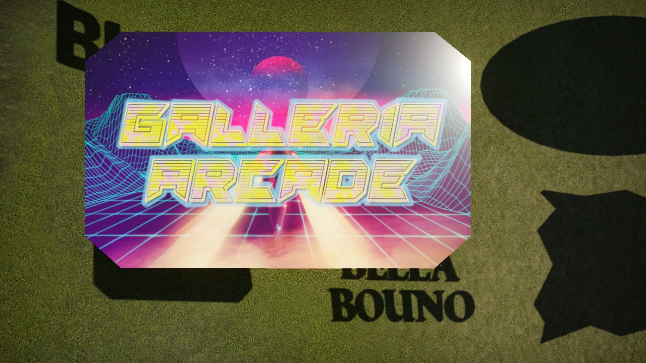 Galleria Arcade Sign