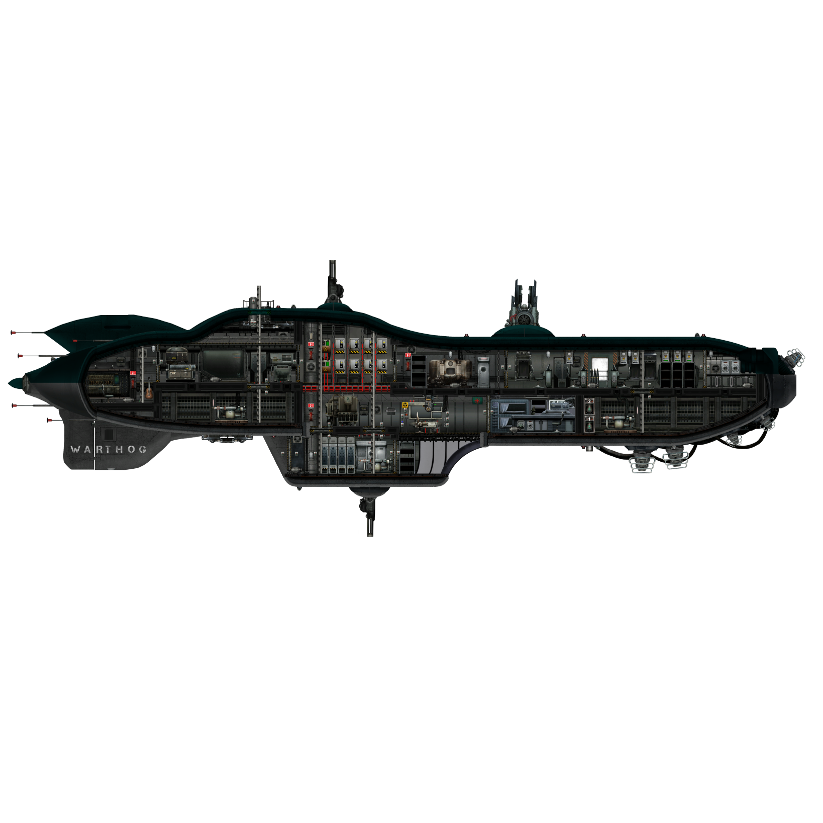 Warthog Mk-III Custom – Barotrauma Mod