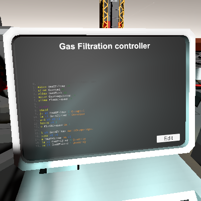 Gas Filtration controller