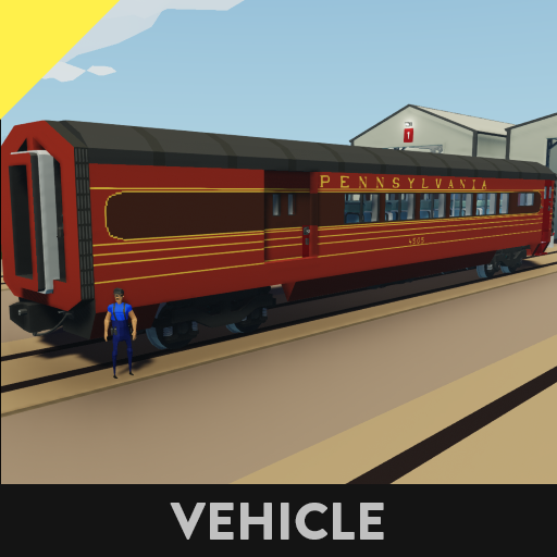 PRR "The Trailblazer" luggage car - Fleet of Modernism