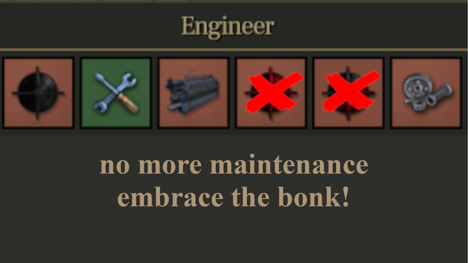 No More Maintenance