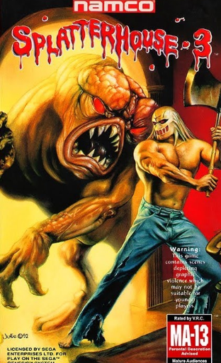 SplatterHouse 3 Poster