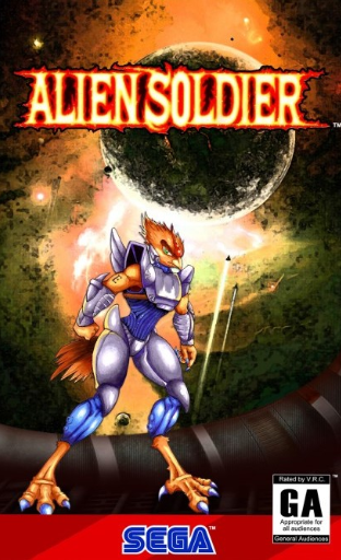 Alien Soldier (Alt) Poster