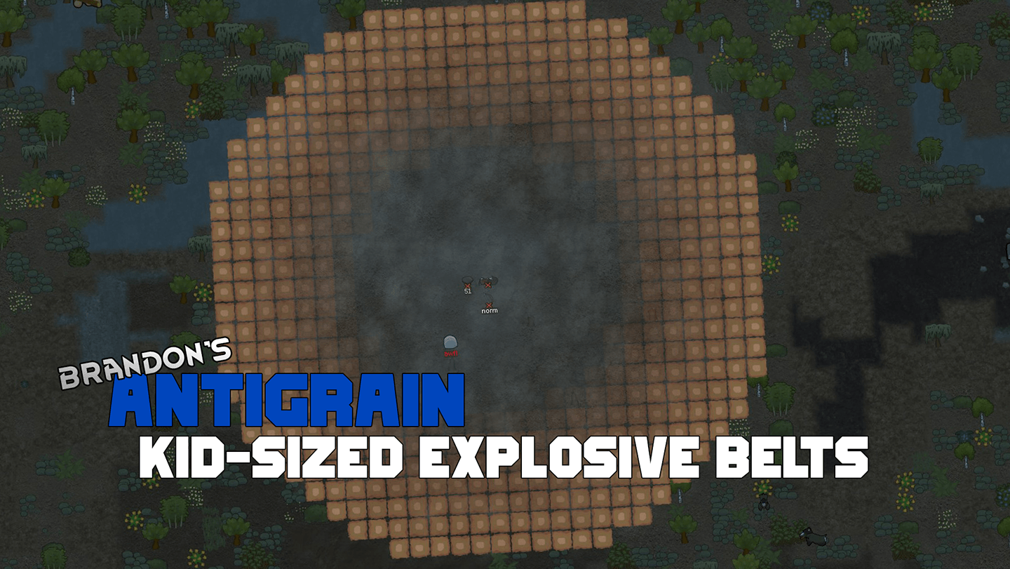 Antigrain Kid-Sized Explosive Belts