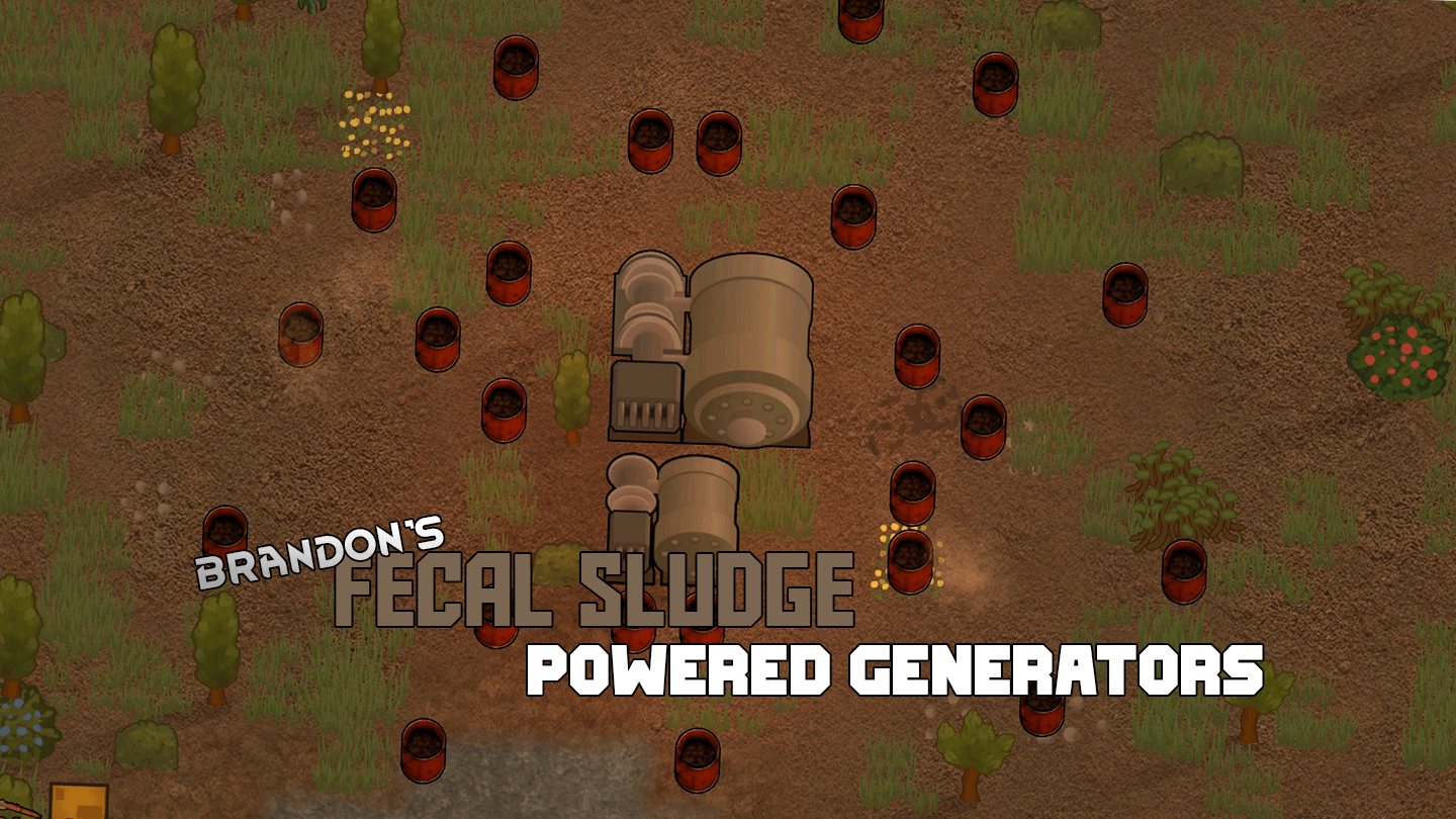 Fecal Sludge Powered Generators