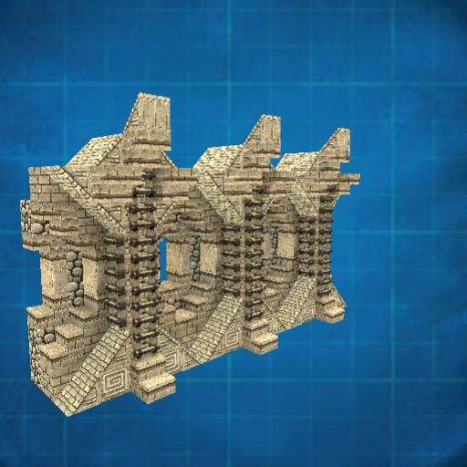 decorative medieval wall