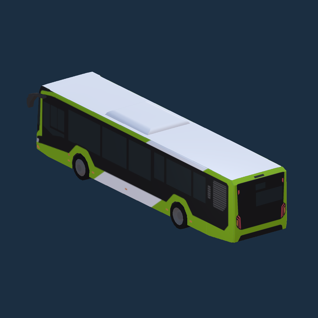 Beijing Bus Painting-Lion's City 12C