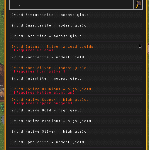 More Grindable Ores (Requires Metallurgy mod)