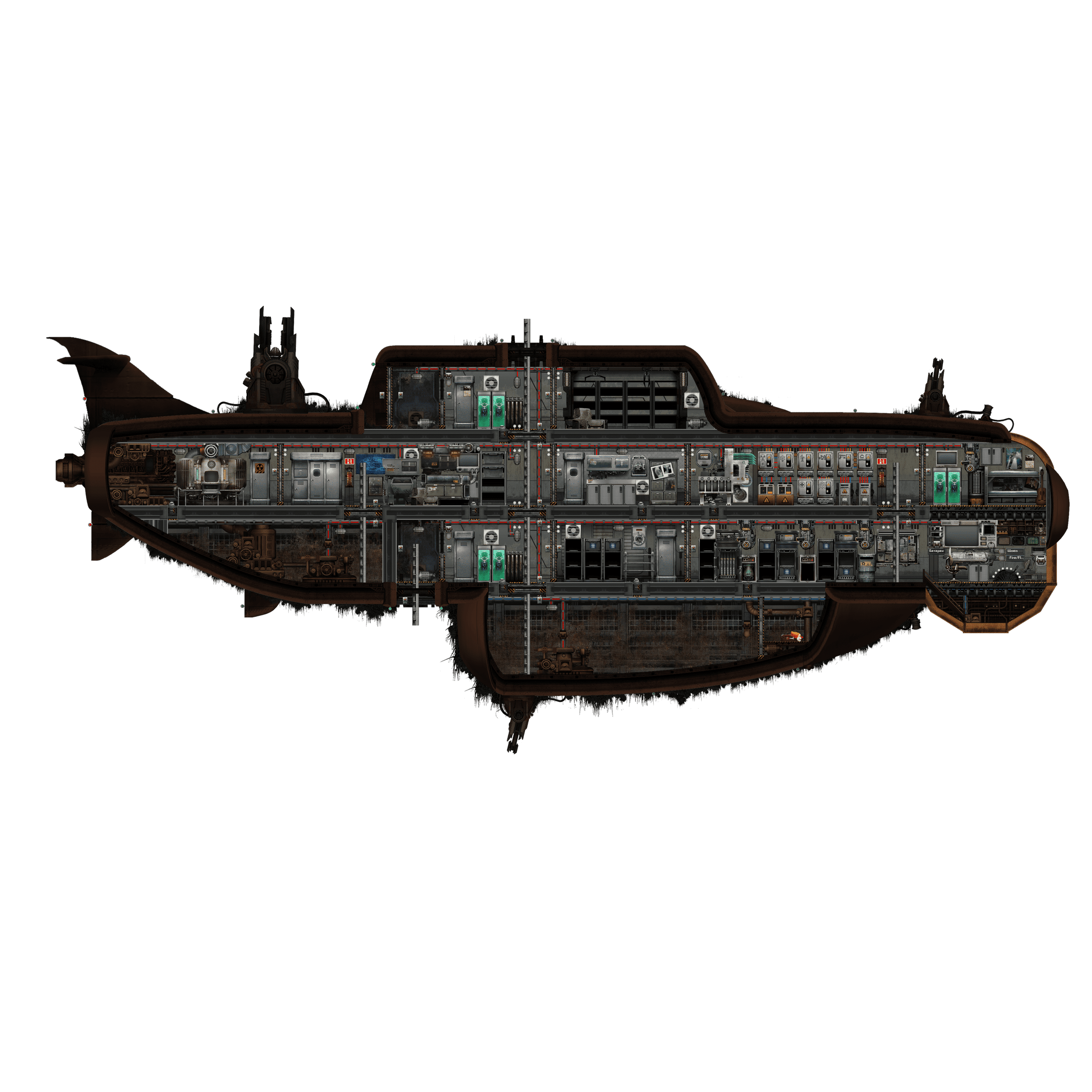 Husked Whale – Barotrauma Mod