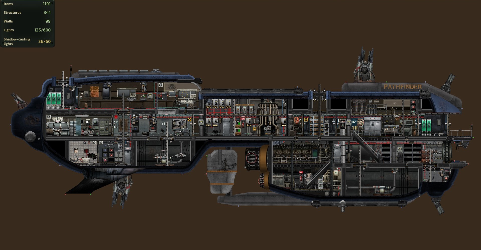 Pathfinder = Tier II Scout sub – Barotrauma Mod