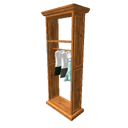 Cupboard with wooman 2.5m