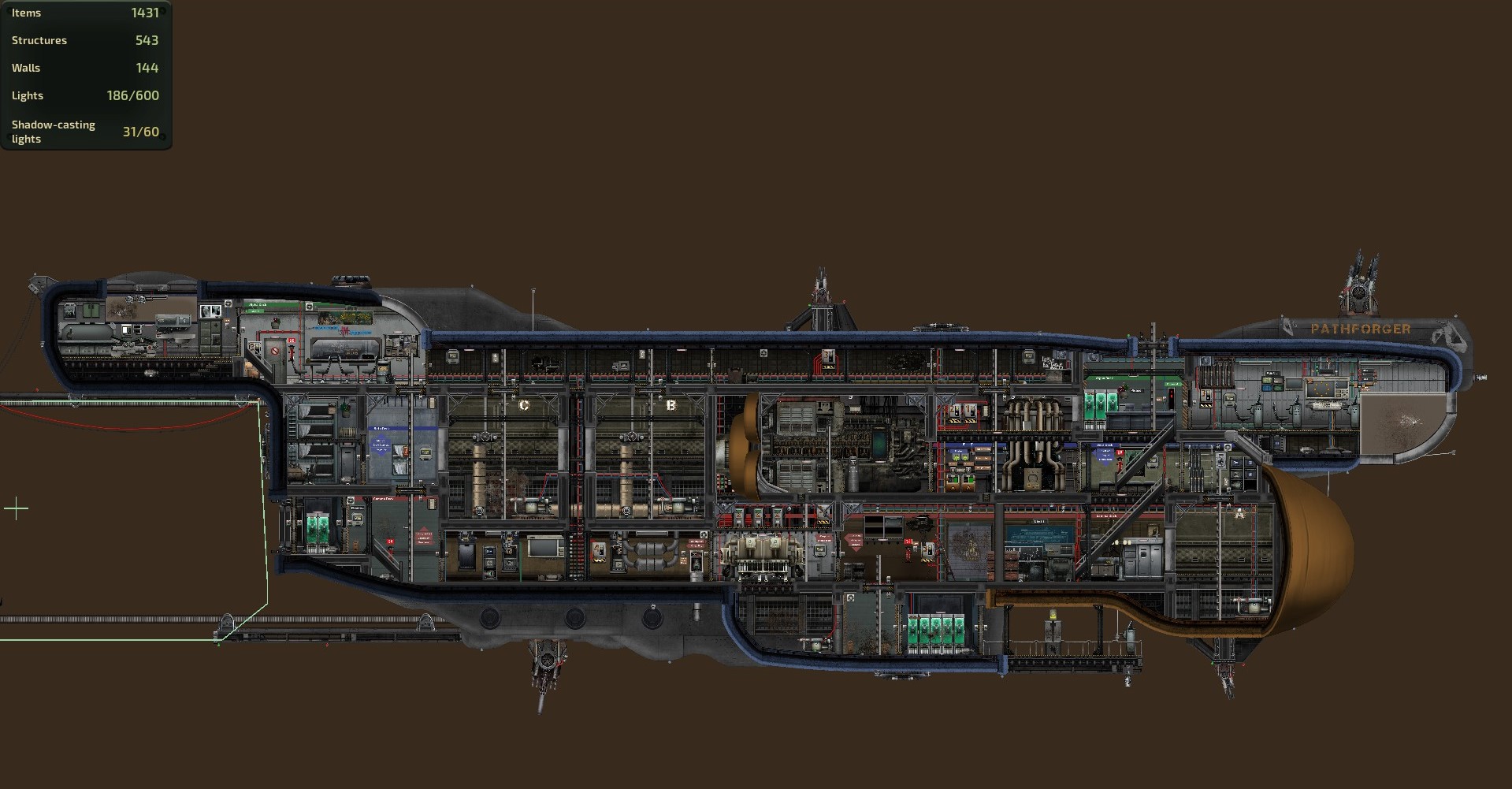 Pathforger - Tier III Transport Sub – Barotrauma Mod