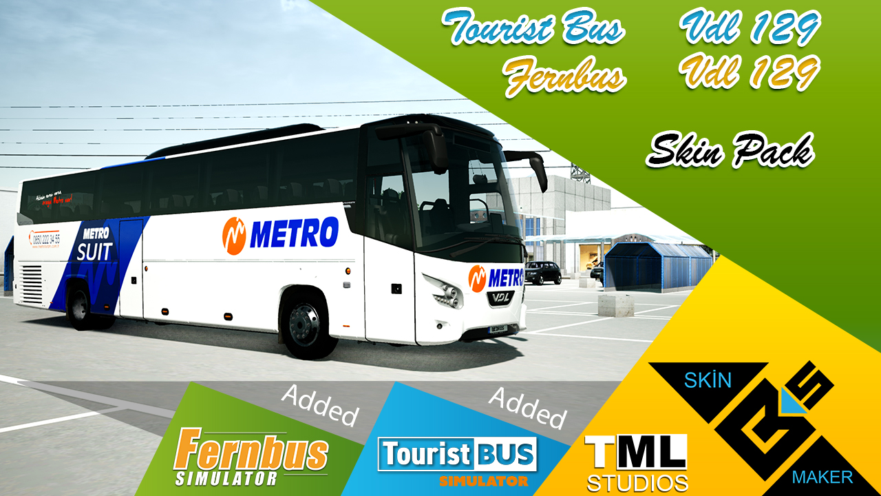 VDL FHD2 129 New Metro Suıt Skin Pack