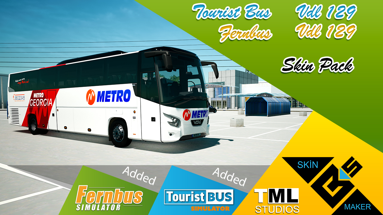 VDL FHD2 129 New Metro Georgia Skin Pack
