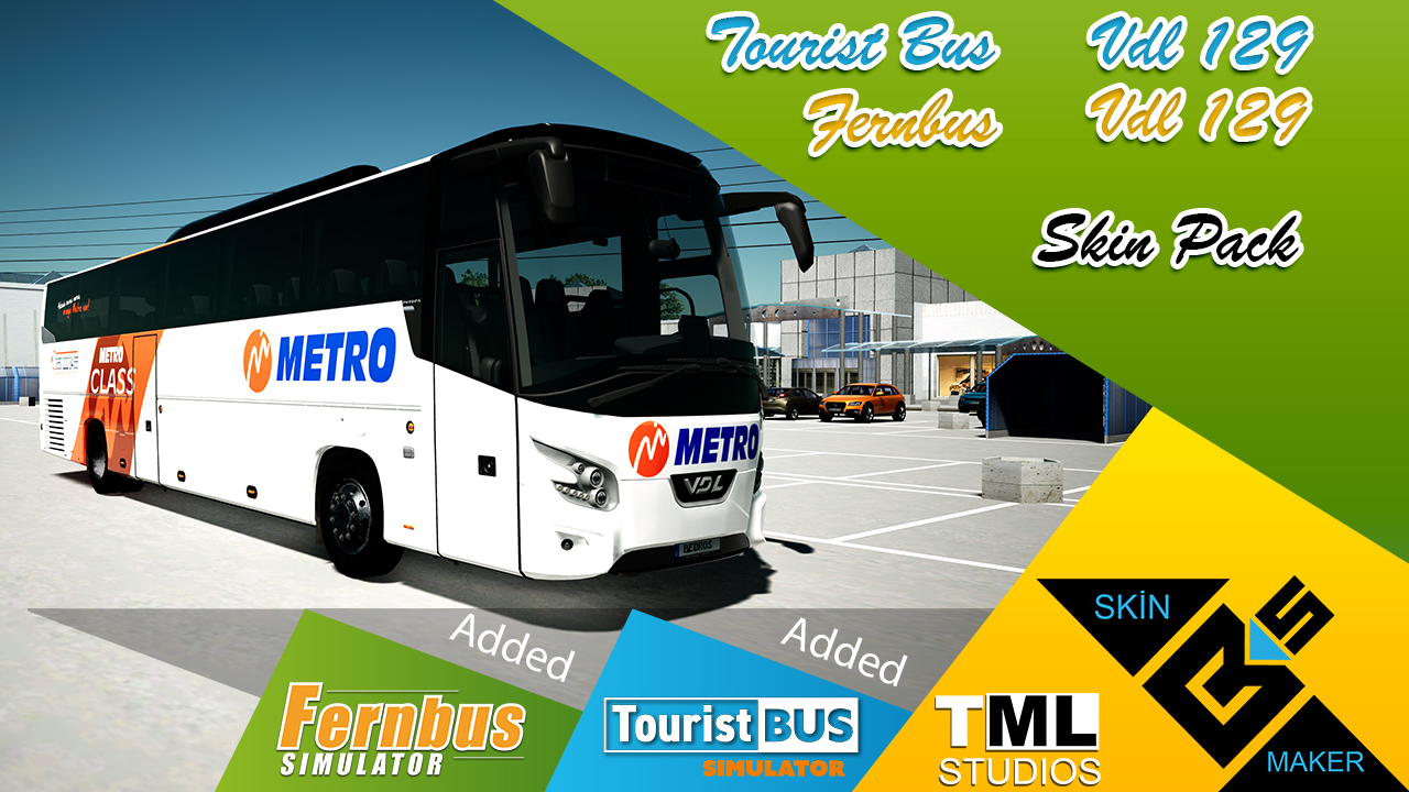VDL FHD2 129 New Metro Class Skin Pack