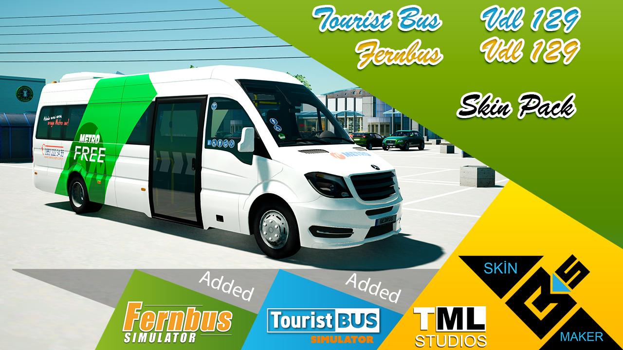 MB Sprinter New Metro Free Skin Pack