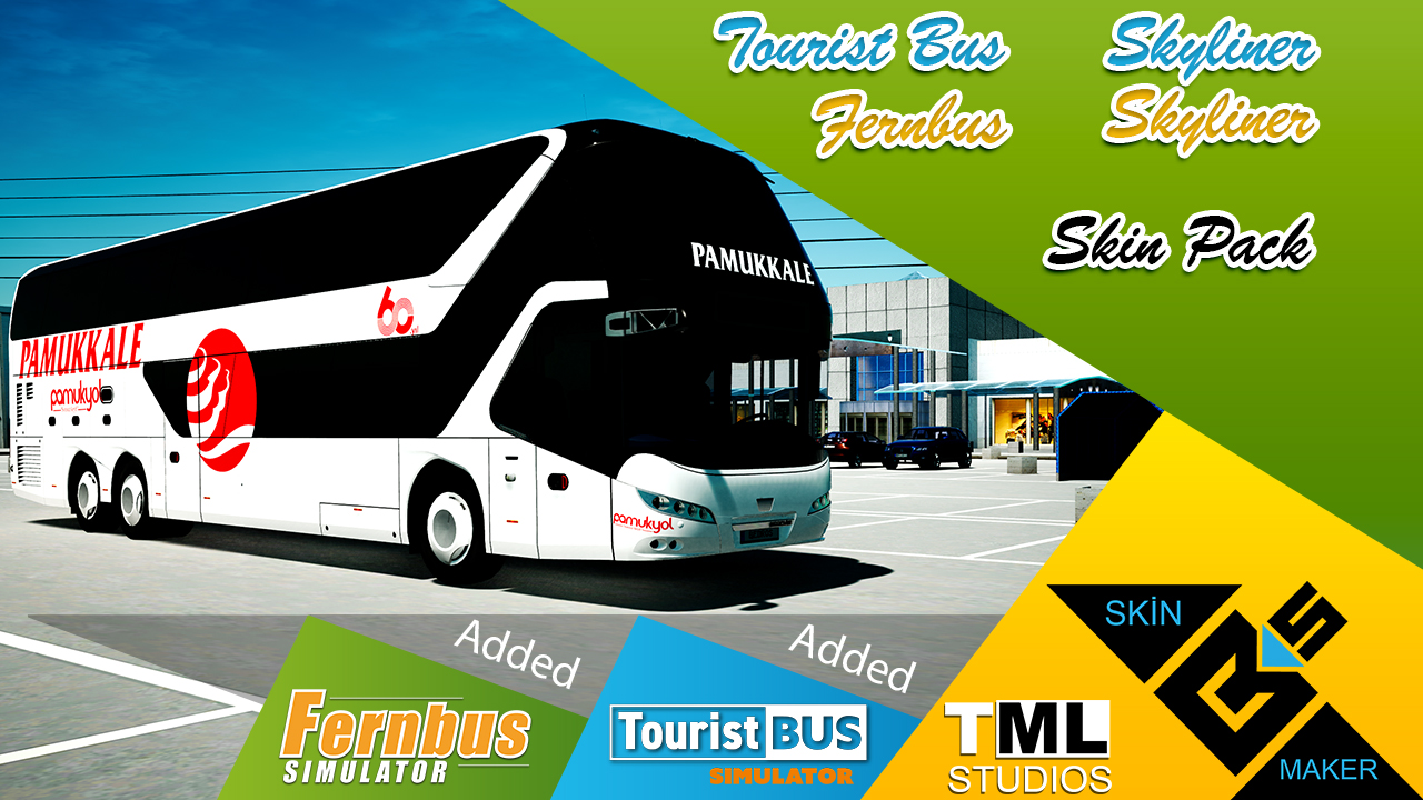 Neoplan Skylıner Pamukkale Skin Pack