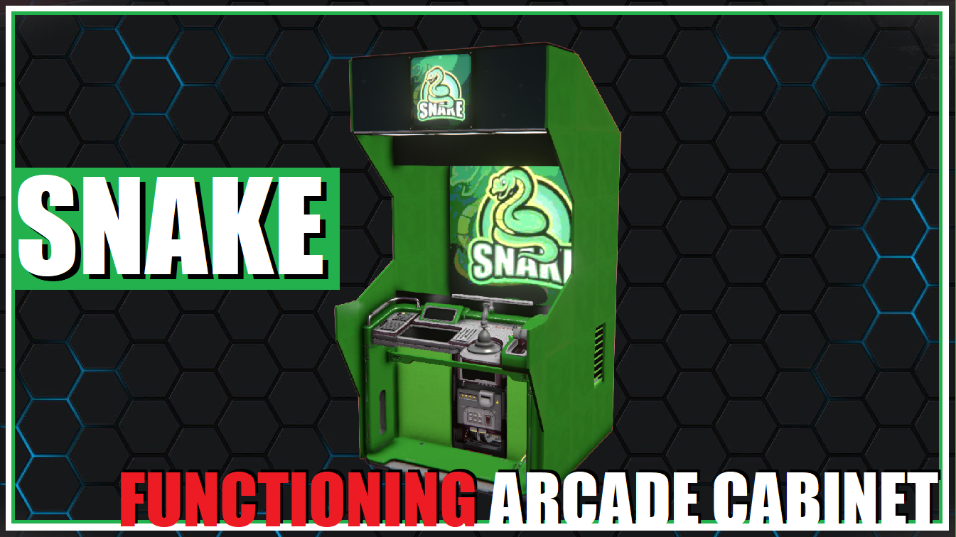 SNAKE - ARCADE CABINET by Kelevra
