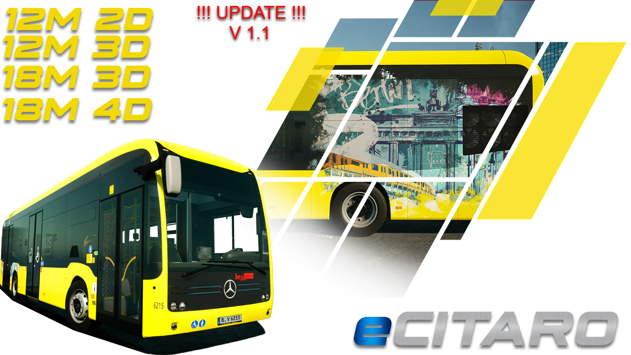 MB eCitybus The Bus Berlin Skin Pack