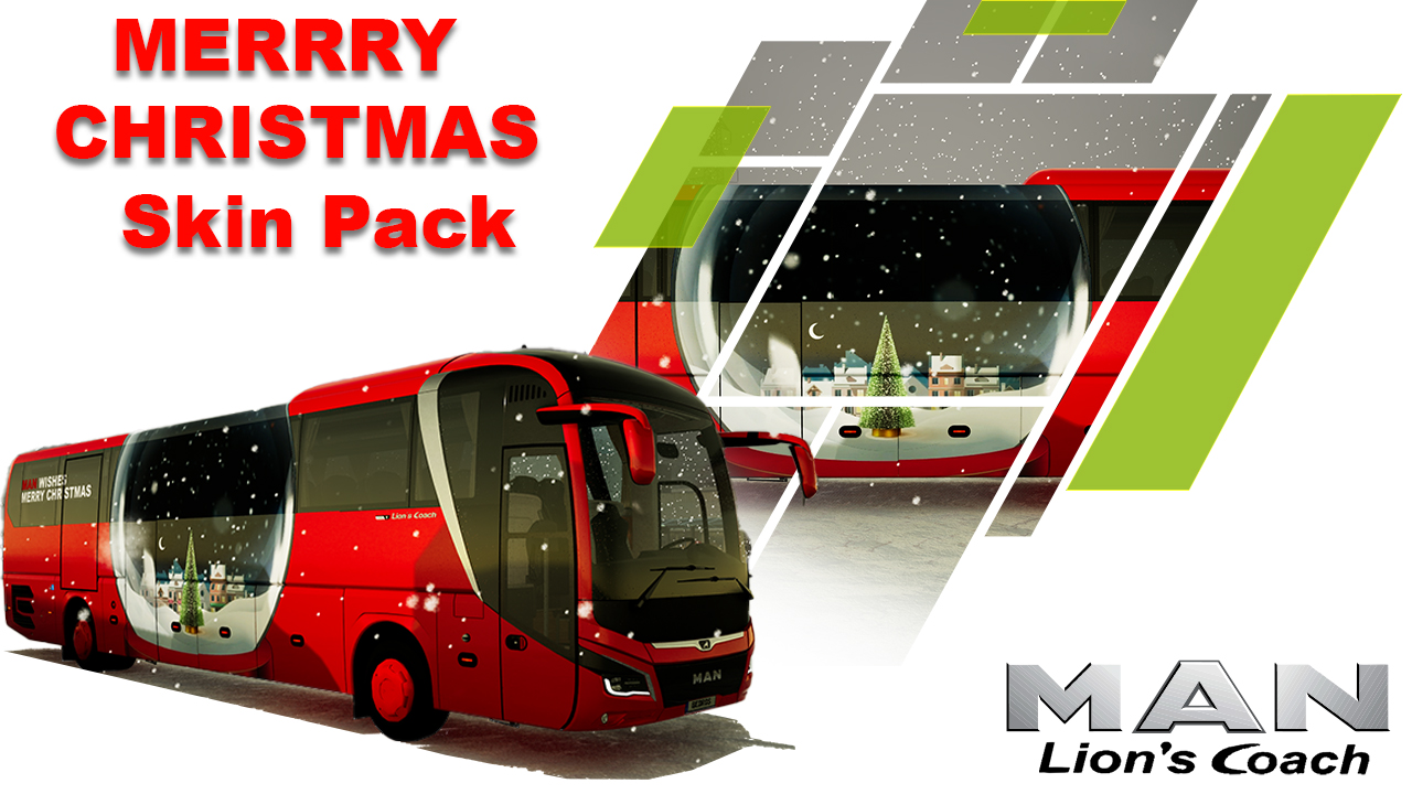 Man Merry Christmas Man Lion's Coach 3rd Gen C2
