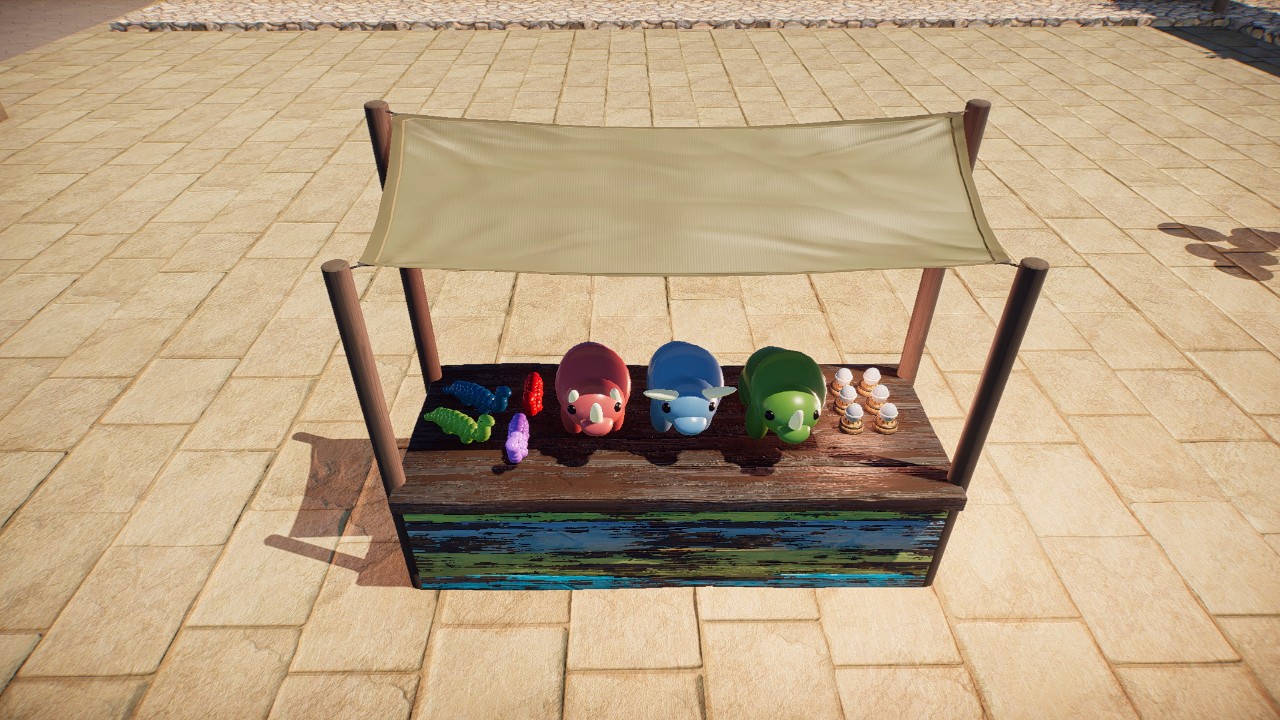 Plushi + Lamp Stall