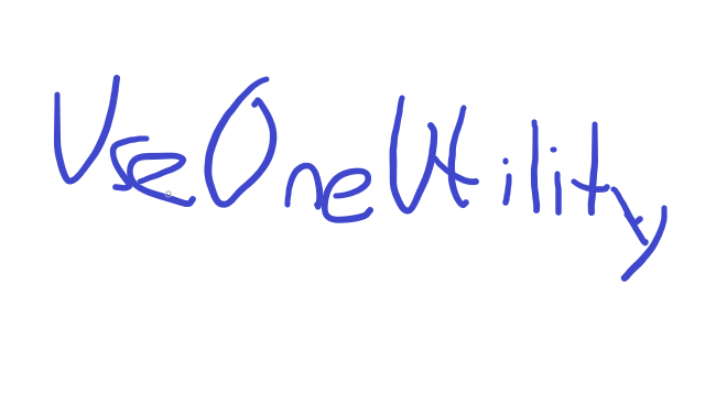 Use One Utility