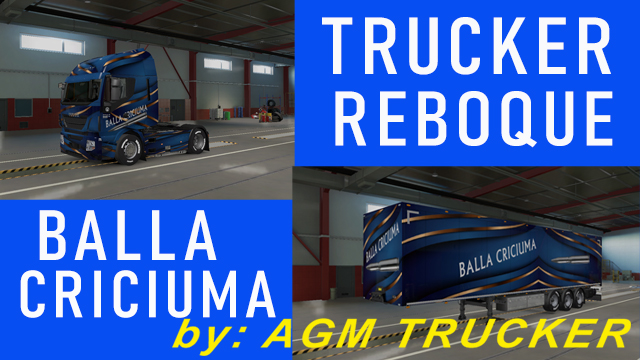 SKIN TRUCKS E REBOQUES (BALLA CRICIUMA) - CANAL AGM TRUCKER