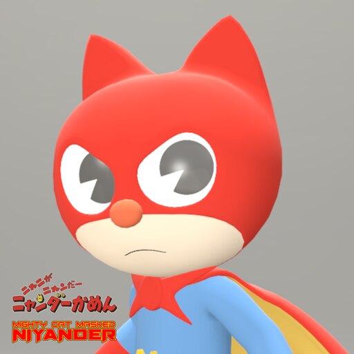 Steam Workshop::Masked Niyander (Nyanda Kamen)