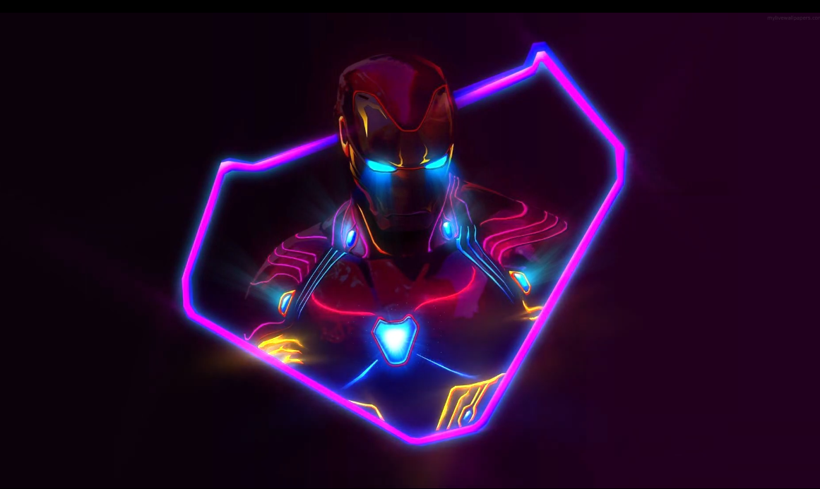 Neon Iron Man Live