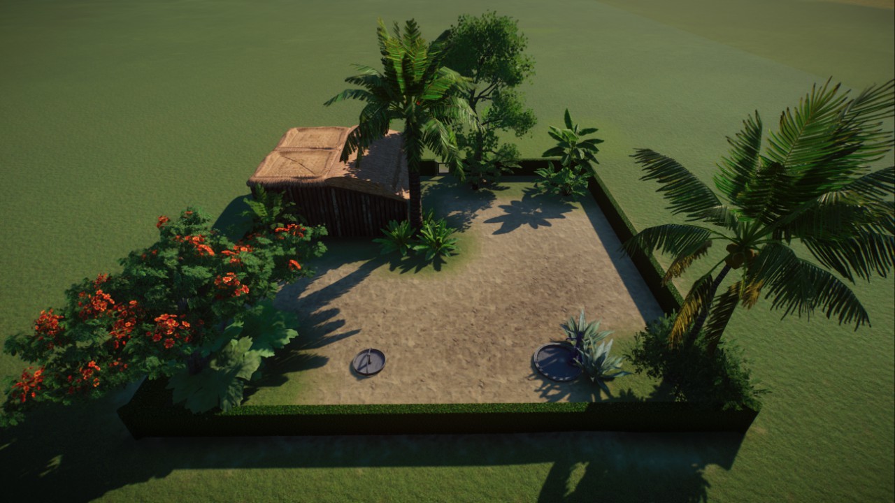 Box Aldabra Giant Tortoise Habitat (1.12)