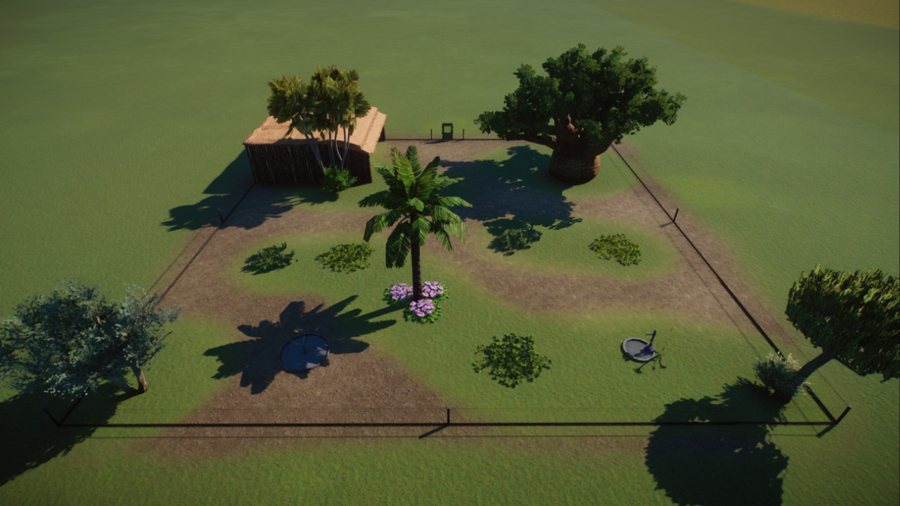 Box Black Wildebeest Habitat (1.12)