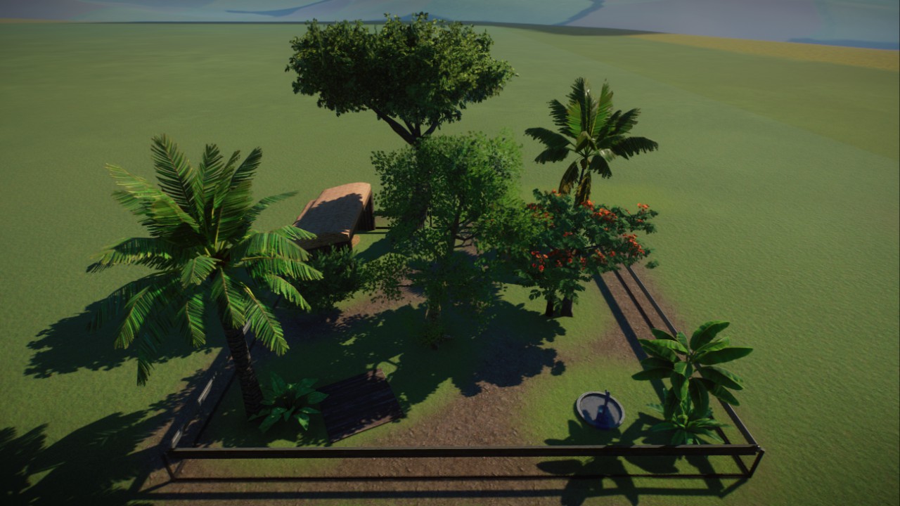Box Black-and-White Ruffed Lemur Habitat (1.12)