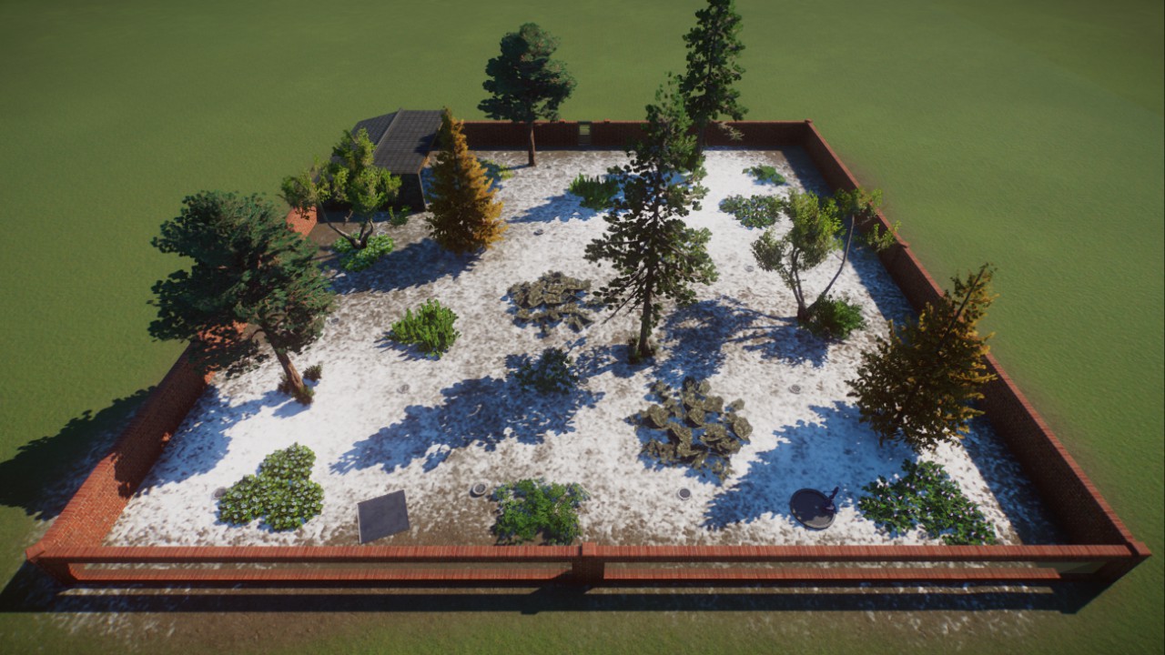 Box Himalayan Brown Bear Habitat (1.12)