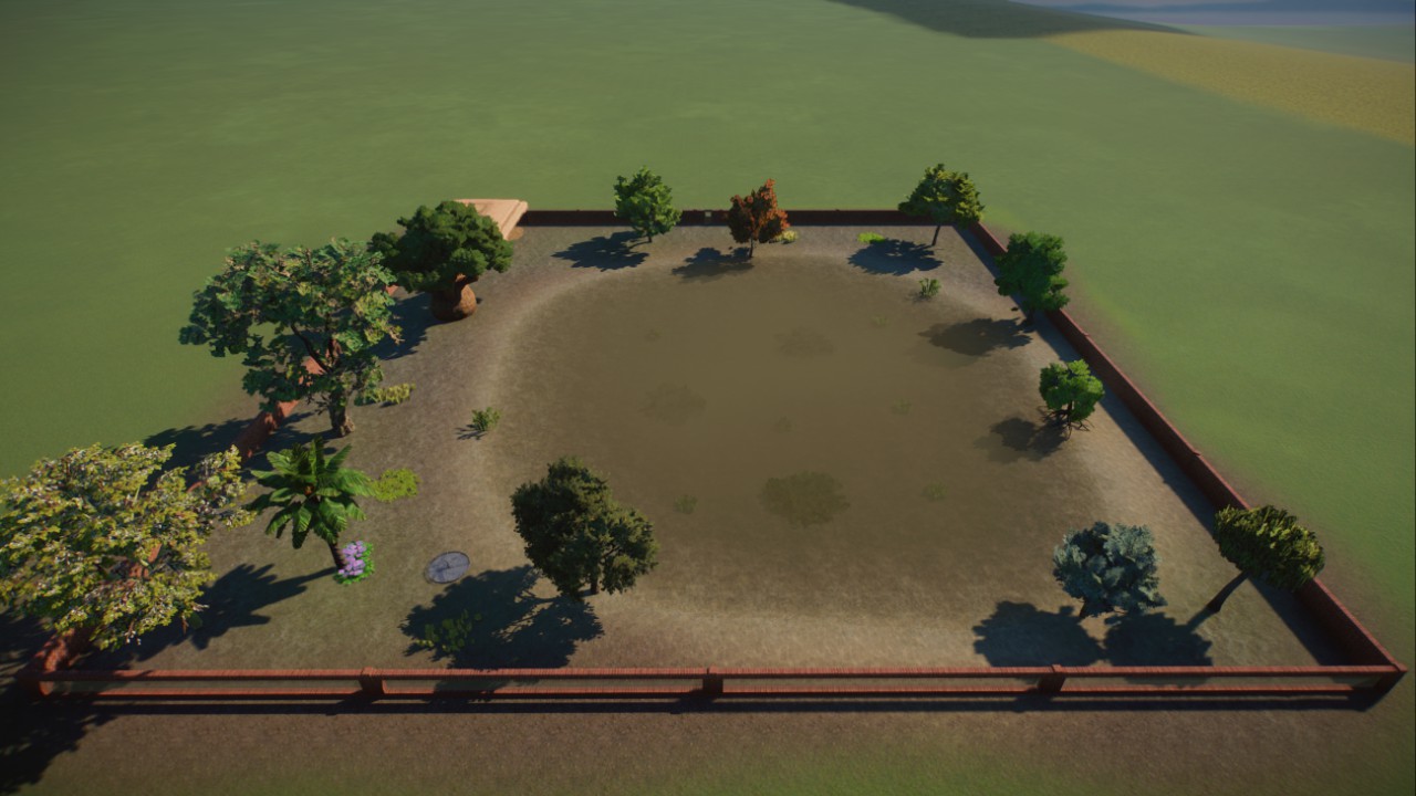 Box Hippopotamus Habitat (1.12)