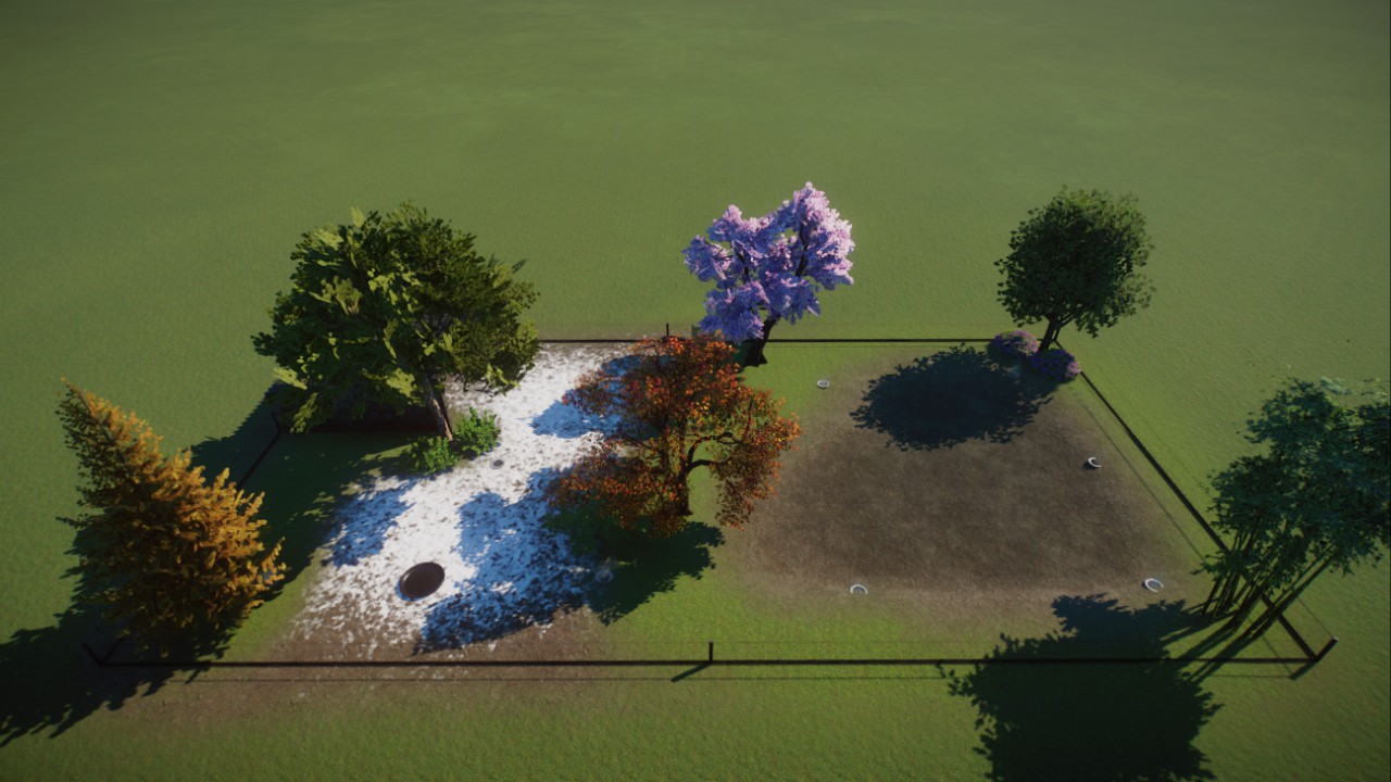 Box Red-Crowned Crane Habitat (1.12)