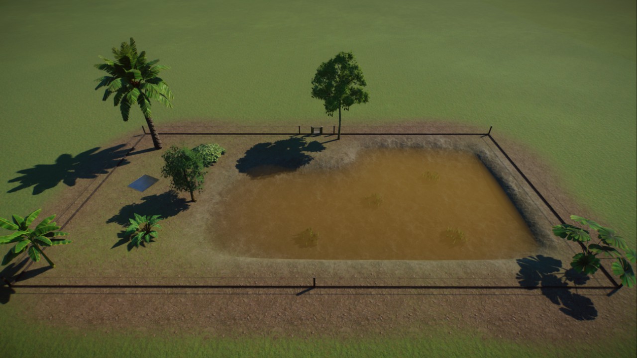 Box Saltwater Crocodile Habitat (1.12)