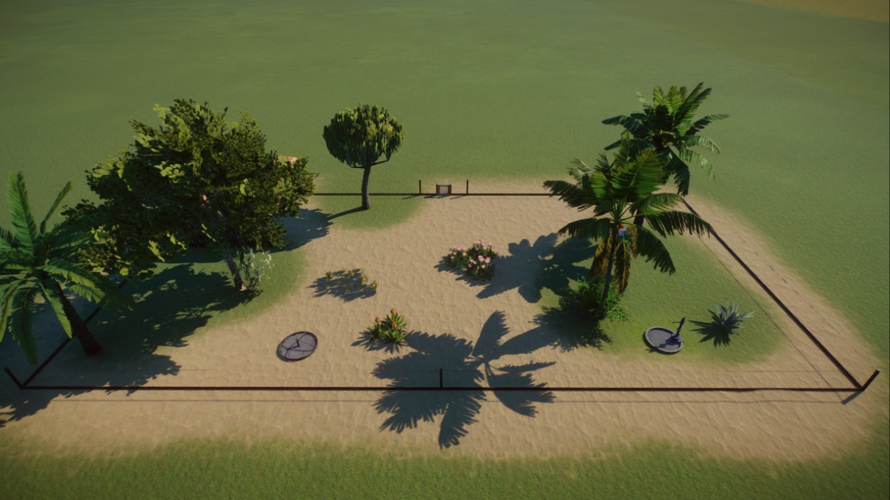 Box Scimitar-Horned Oryx Habitat (1.12)