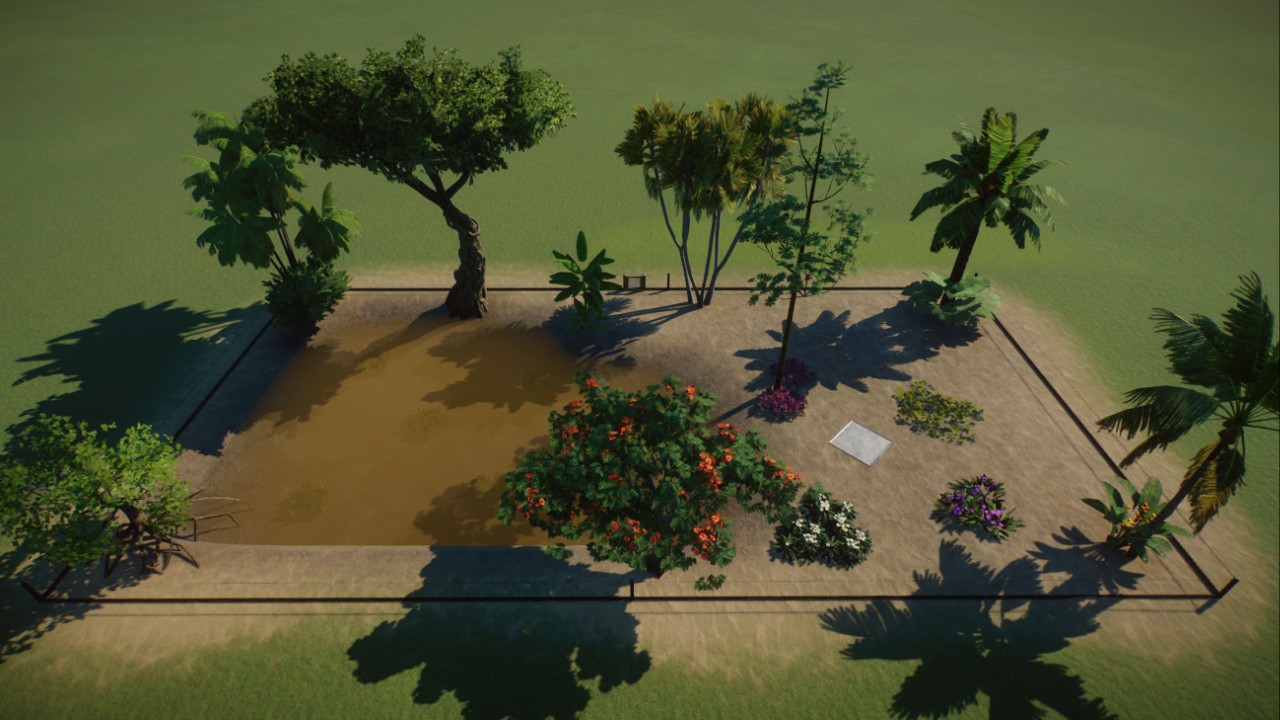 Box Spectacled Caiman Habitat (1.12)