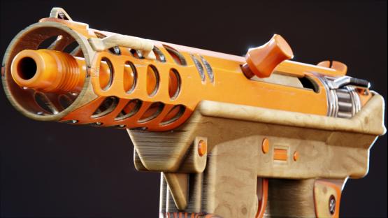 Pencil | Tec-9 | Orange