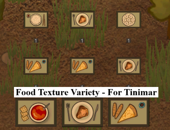 Food Texture Variety - For Tinimar