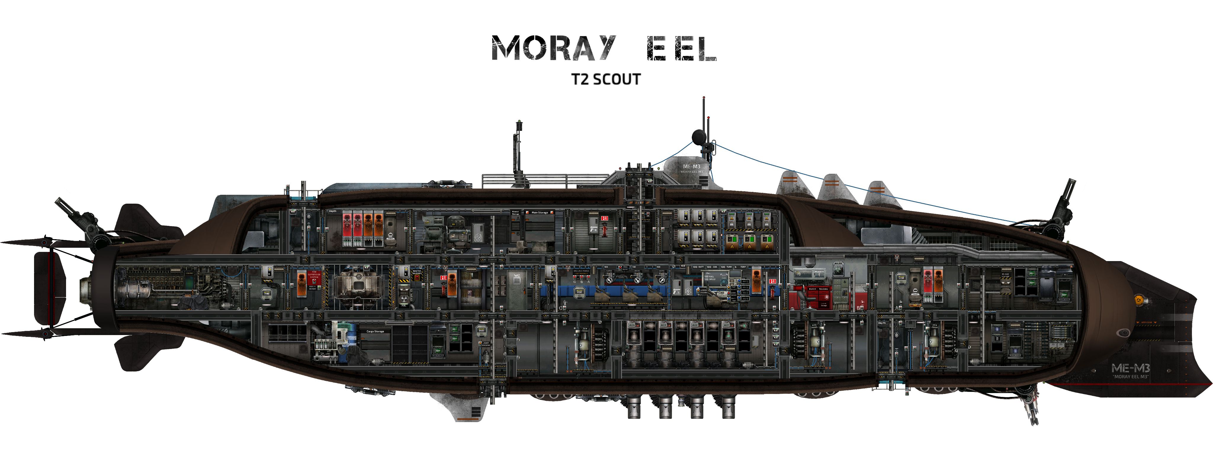 Moray Eel M3 – Barotrauma Mod