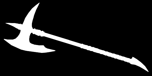 【The Elder Scrolls V: Skyrim】 Ebony War Axe (Machete) HUD Icon
 preview