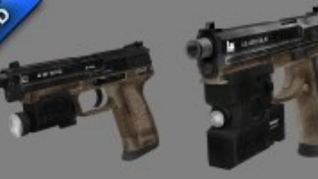 "Desert Storm" HK Tactical .45s preview