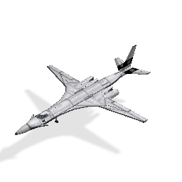 B-1 Lancer asas variaveis misseis